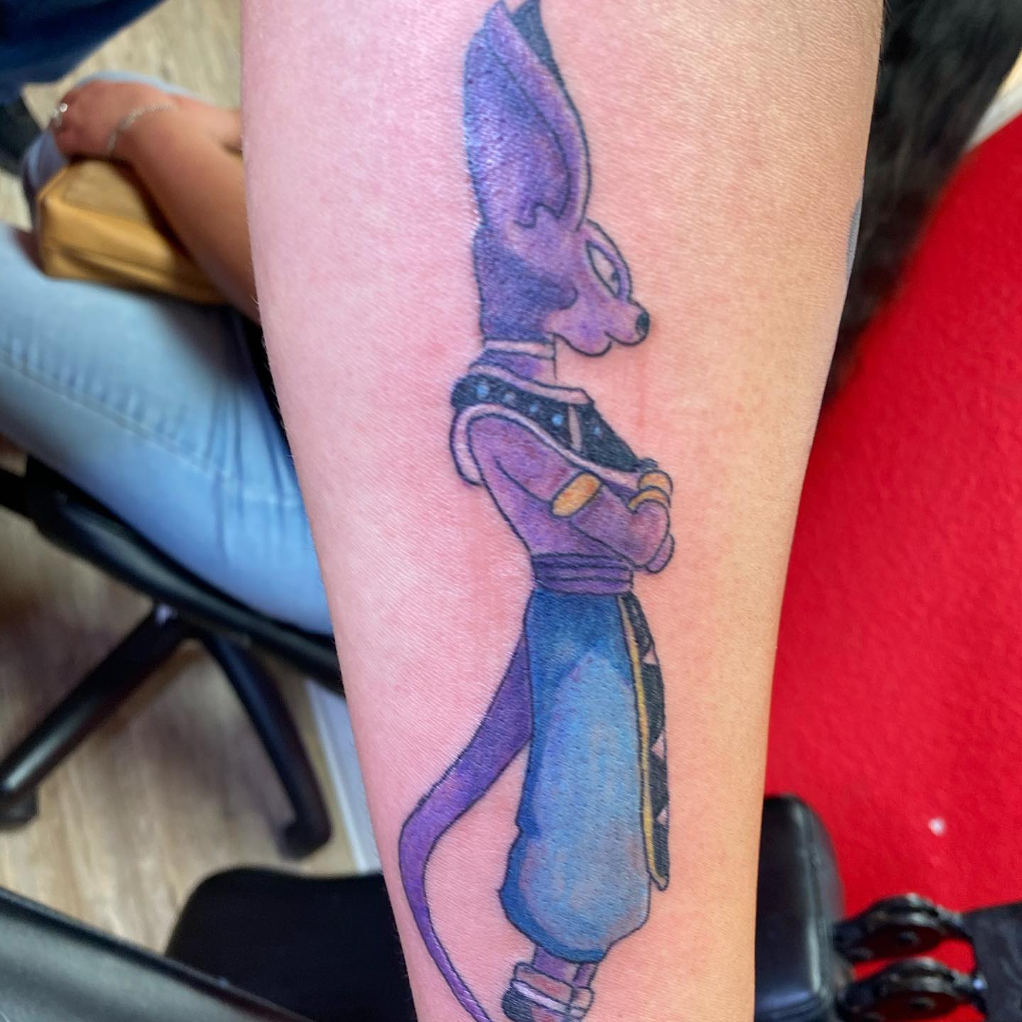 Tattoo by @lulutatt2s — anime