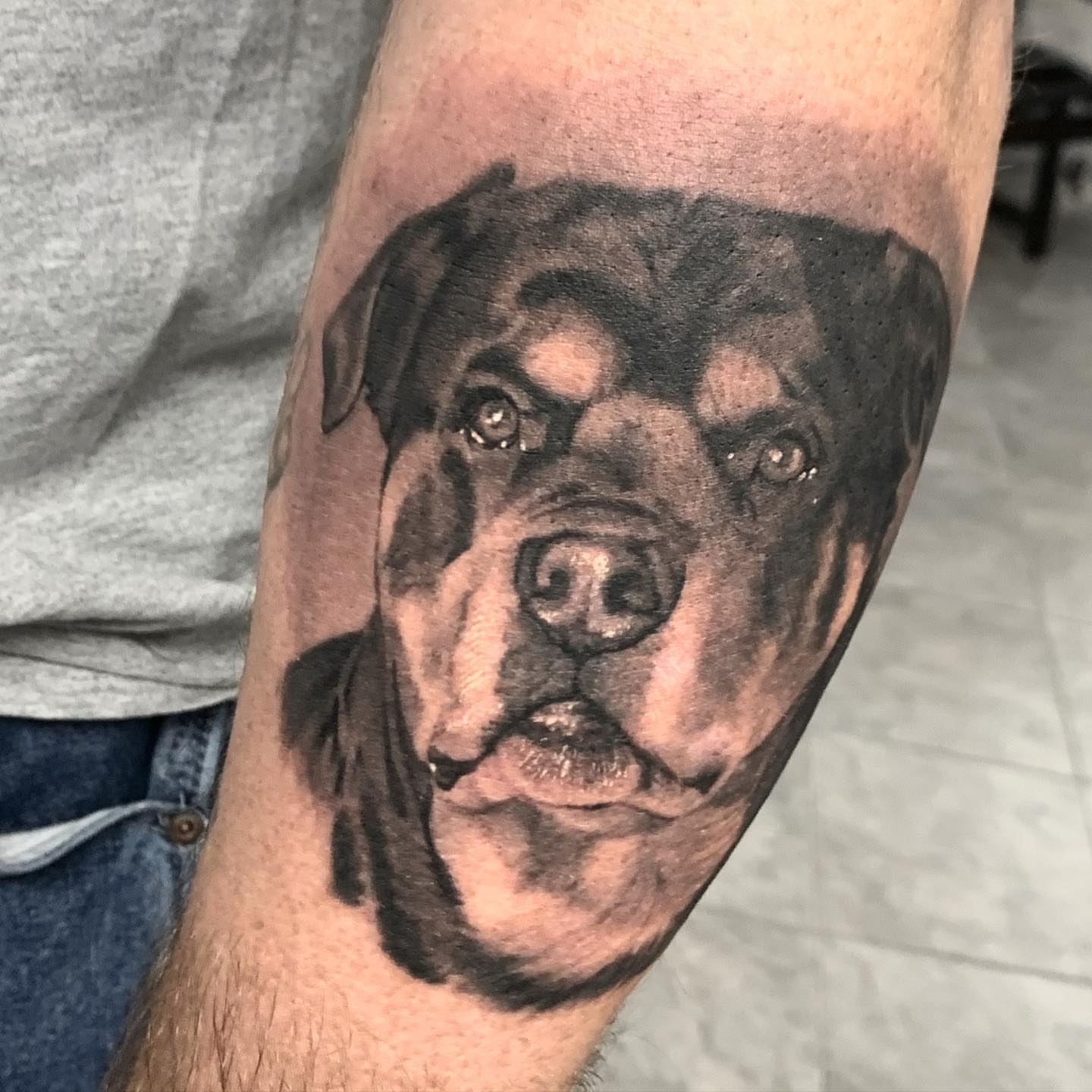 Tattoo by @bradbodenbendertattoos — realism