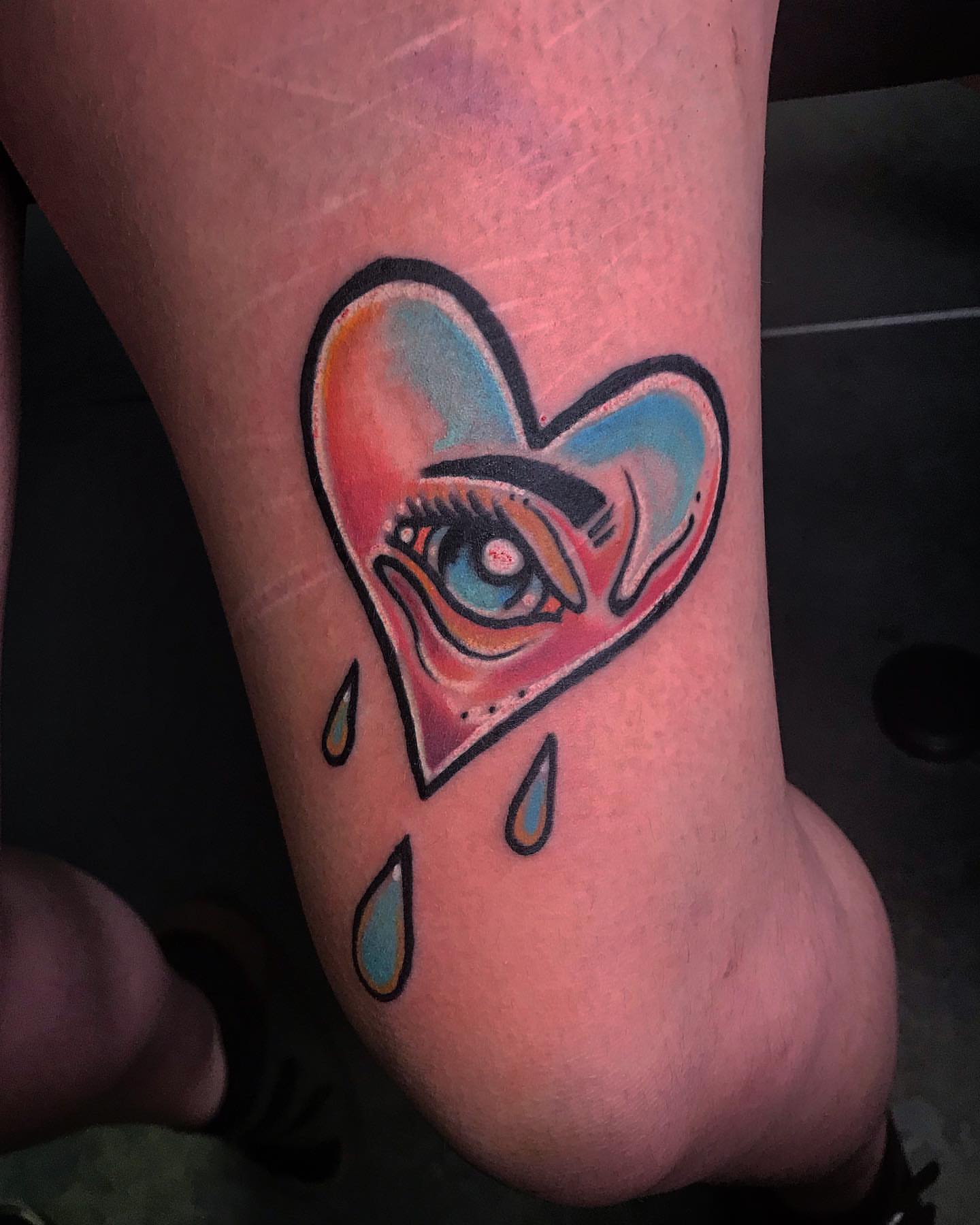 Tattoo by @twinleaftattoo — new_school, dotwork