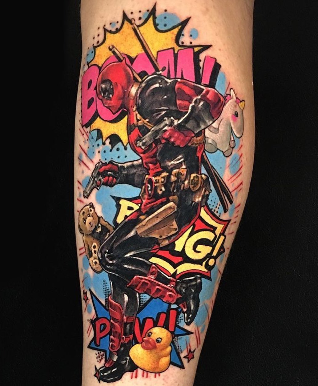 Tattoo by @clumsysurgeon — new_school, realism