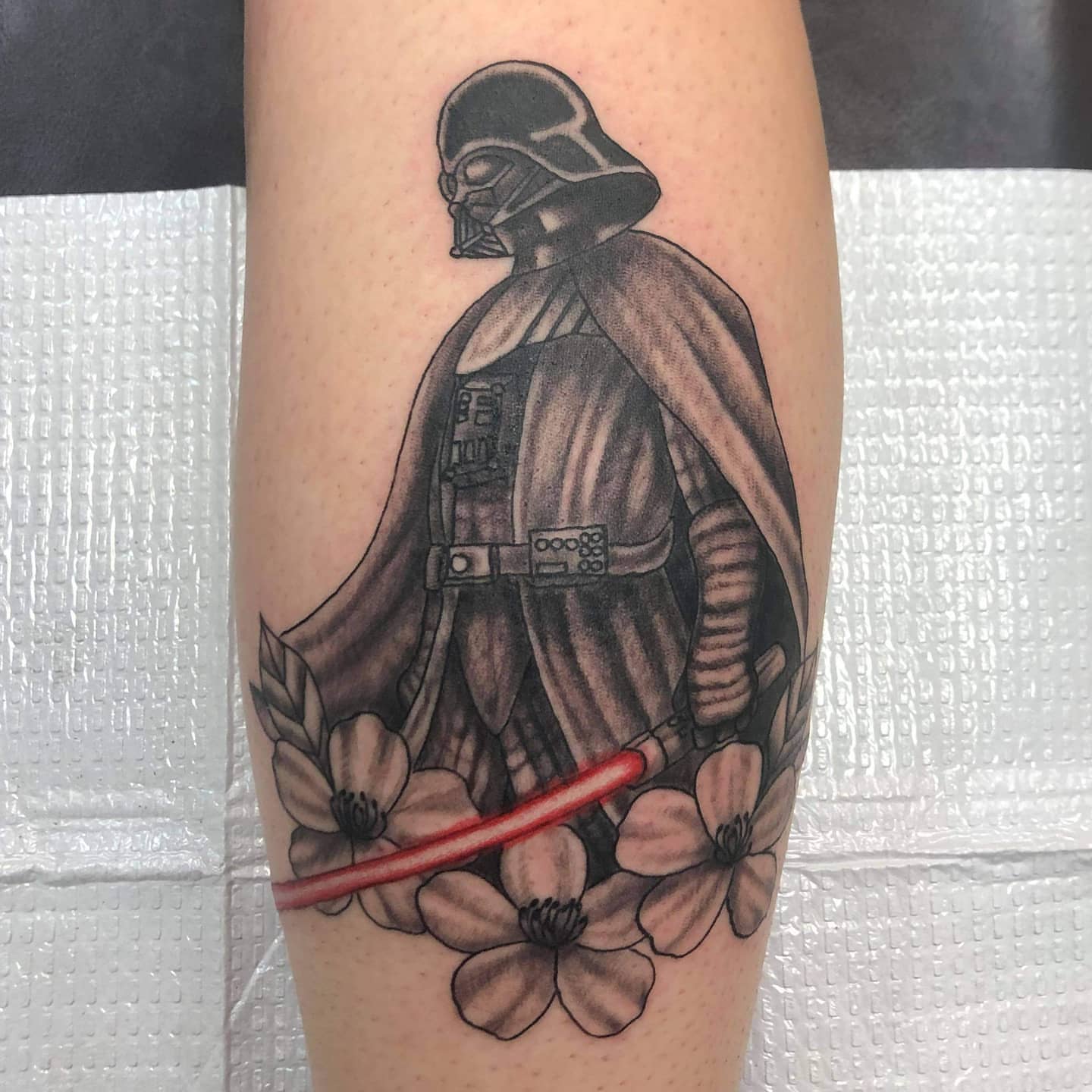 Tattoo by @ginnytattoo — black_and_grey, realism