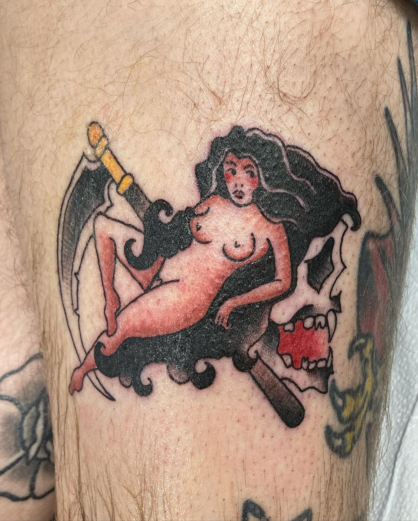 Tattoo by @oledanink — american_traditional