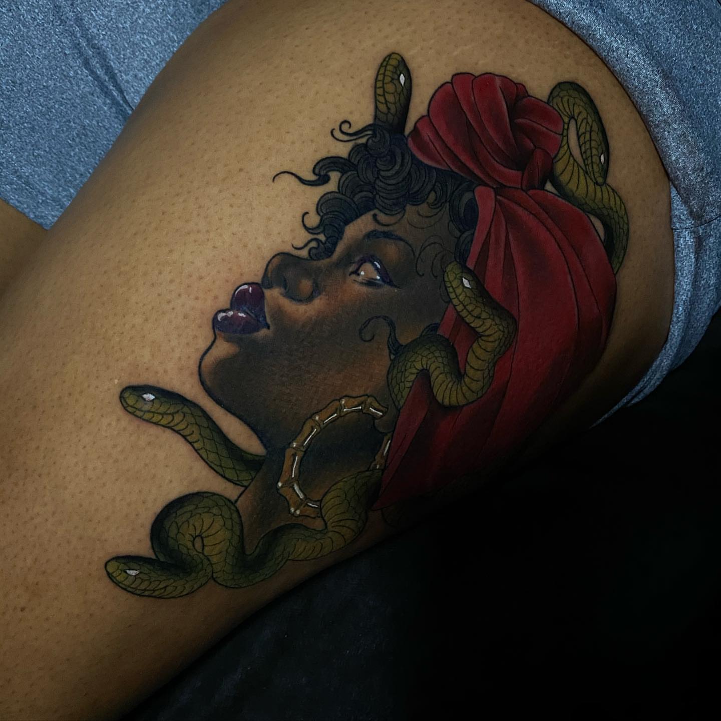 Tattoo by @trophytattoos — realism, dark_realism