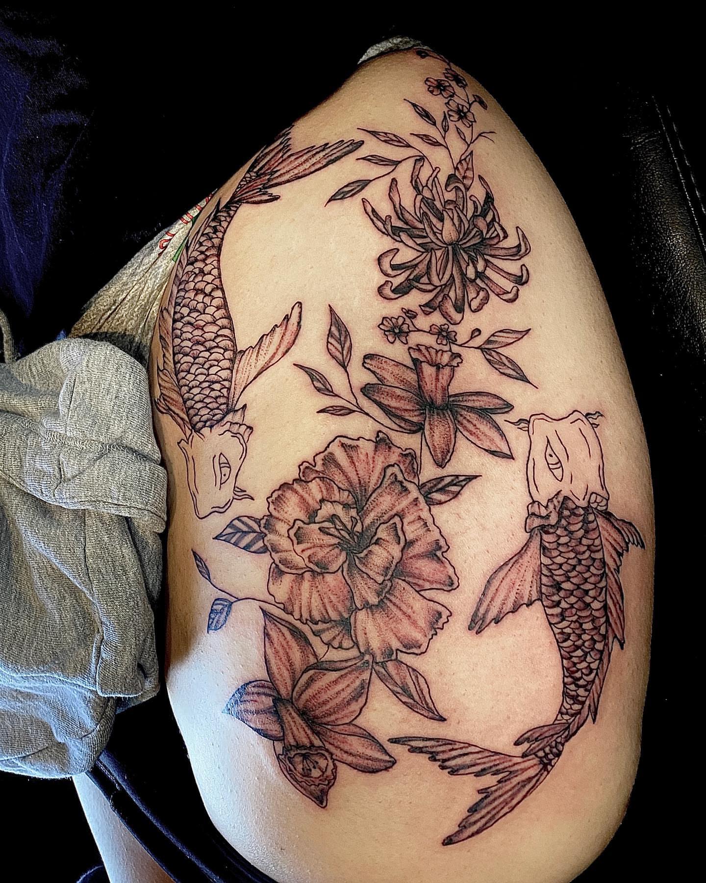 Tattoo by @619stephtattoos β black_and_grey
