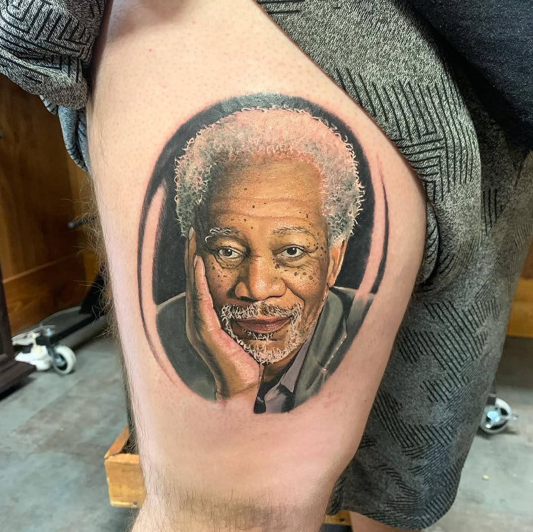Tattoo by @theonlyajax — realism, black_and_grey