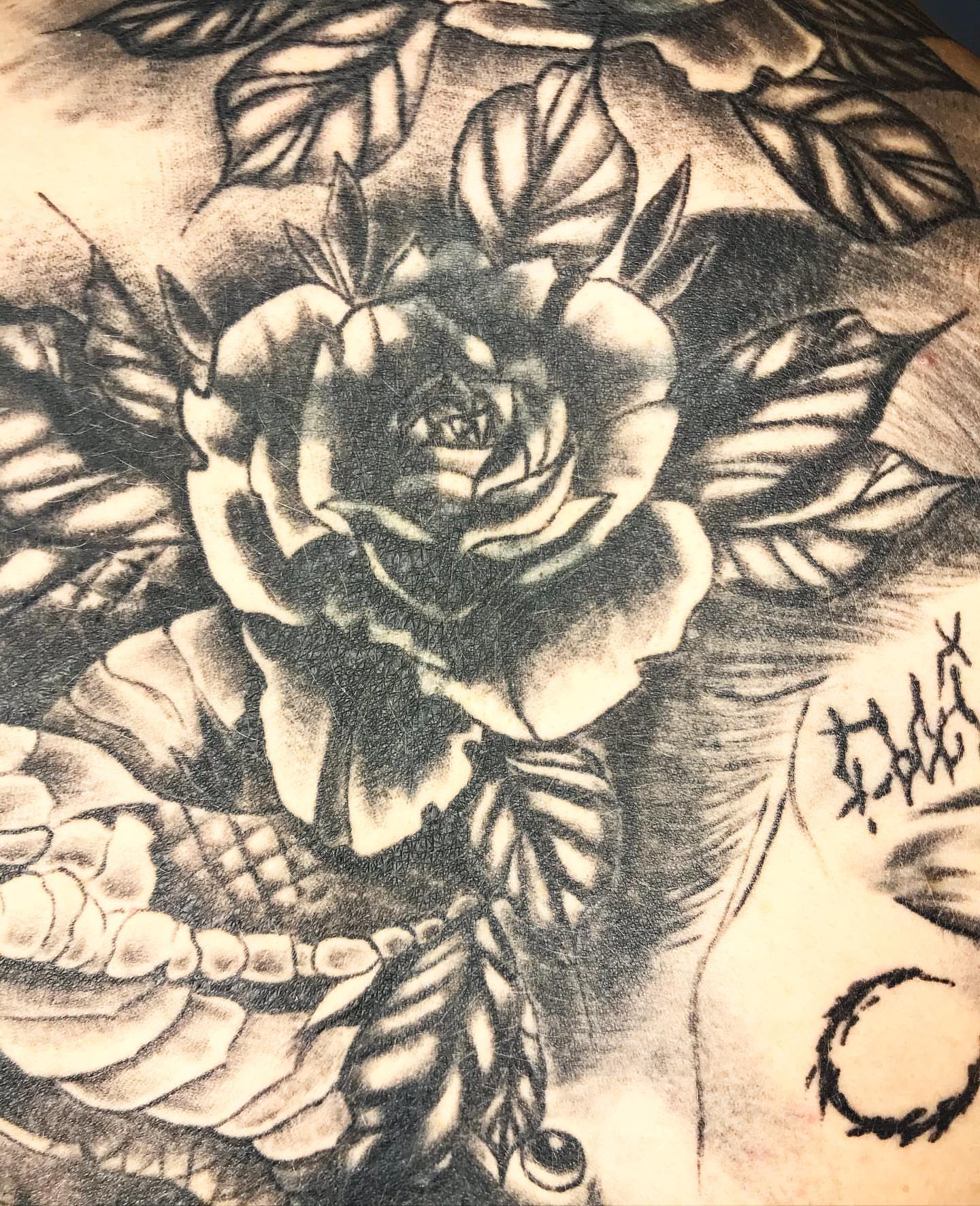 Tattoo by @tattoo__garden β black_and_grey, realism