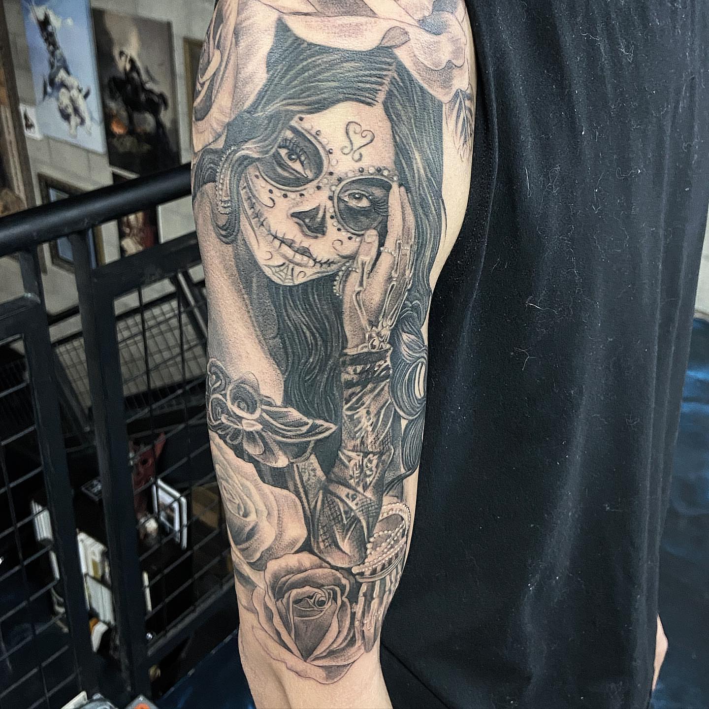 Tattoo by @jakemasri โ black_and_grey, realism