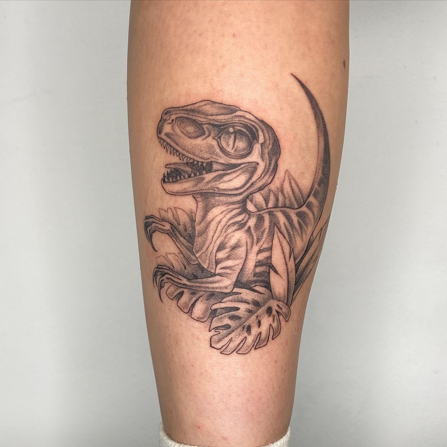 Tattoo by @artemulv — black_and_grey