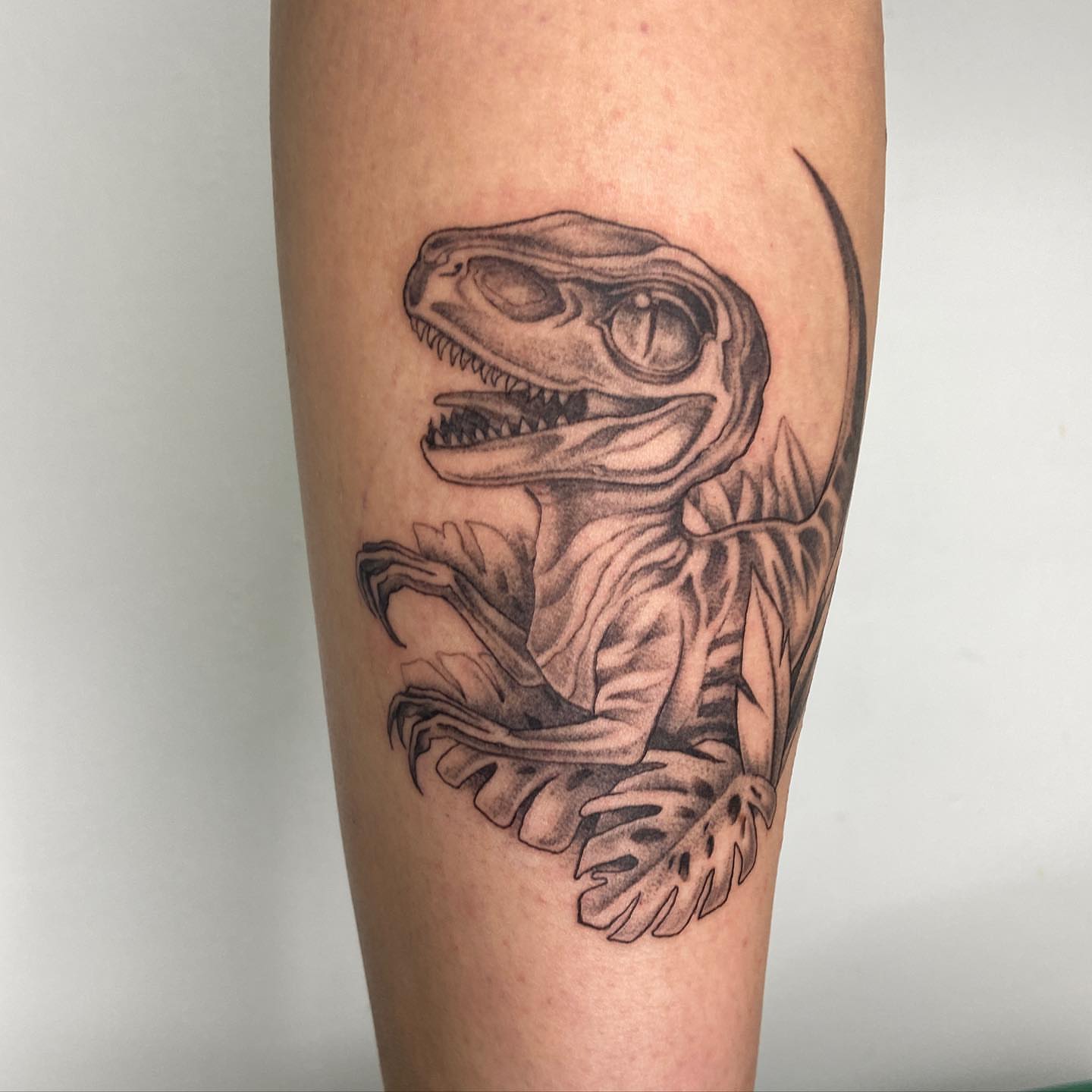 Tattoo by @artemulv — black_and_grey