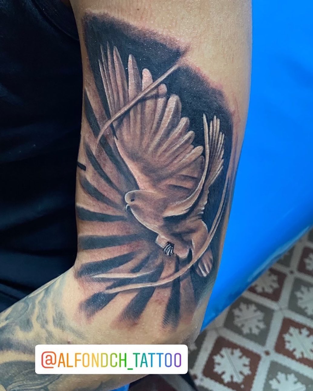 Tattoo by @alfontattoo_ink — realism