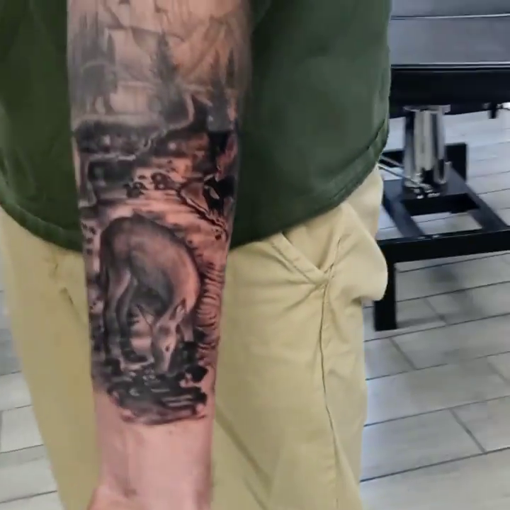 Tattoo by @kellykalani — realism, black_and_grey