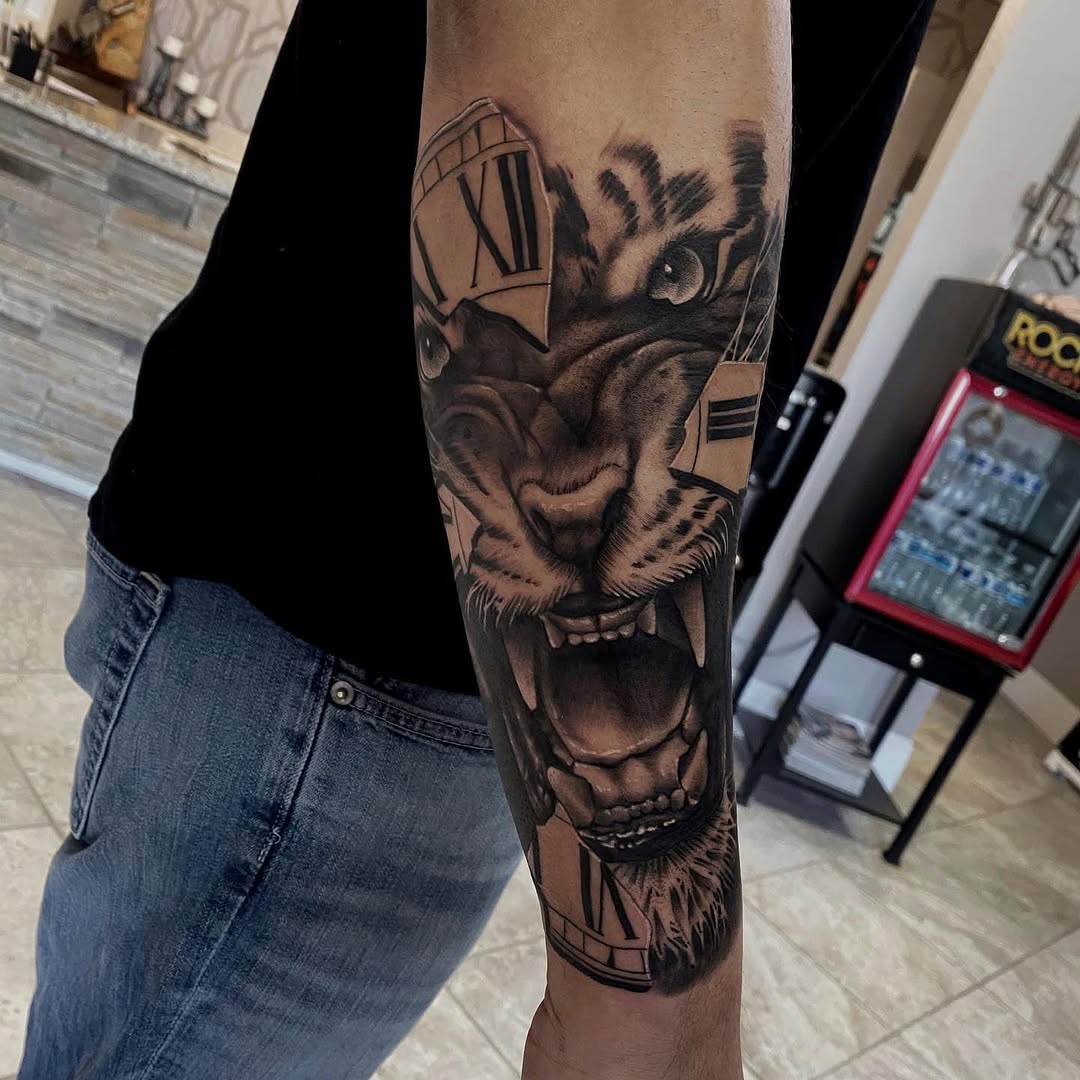 Tattoo by @_aaroncarey — realism, black_and_grey