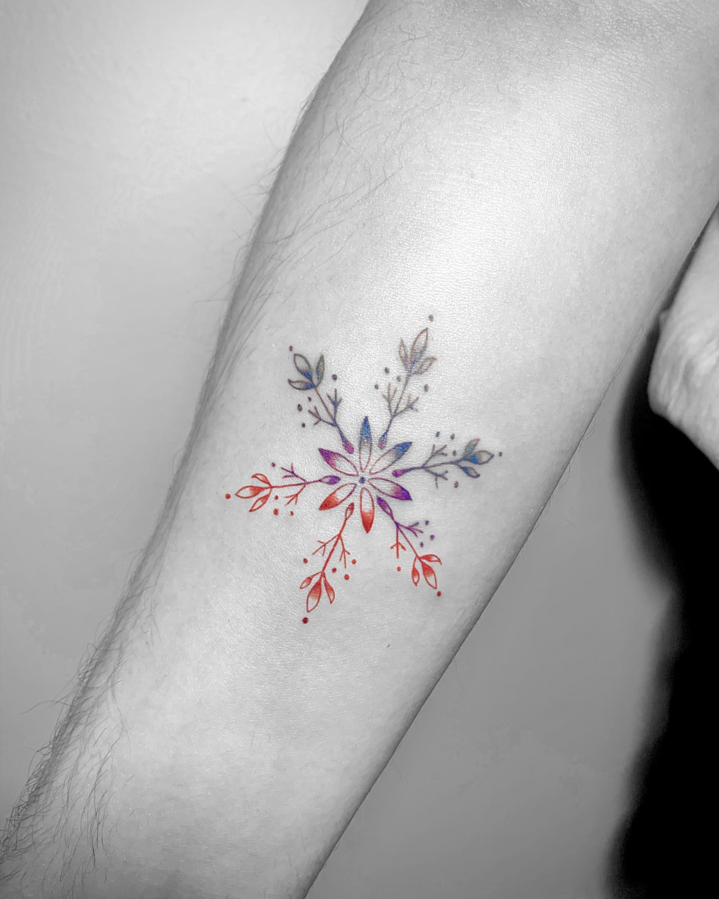 Tattoo by @sabrina_tattoos_ — watercolor