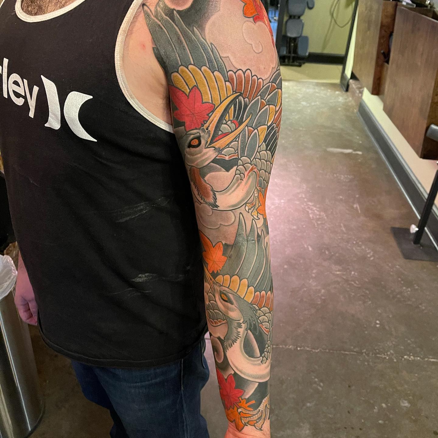 Tattoo by @chrismfmartini — american_traditional, realism