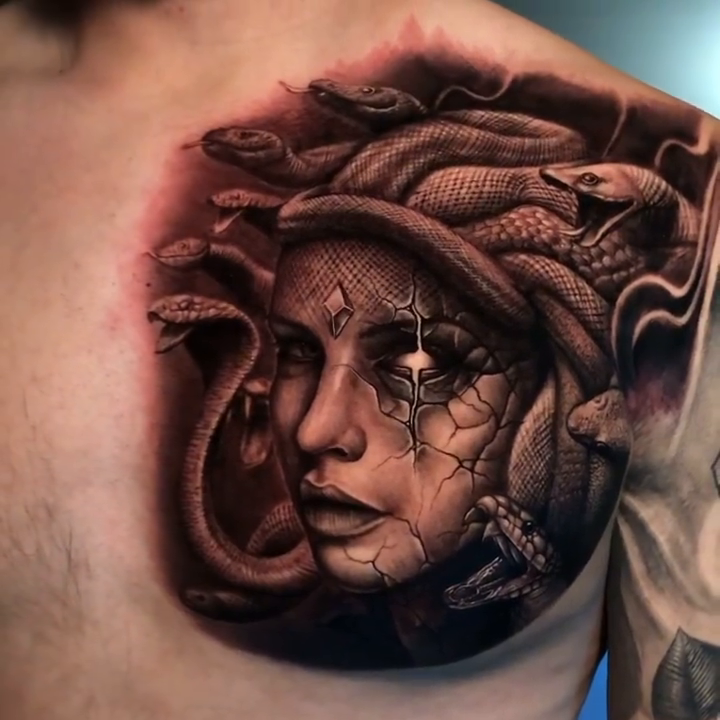Tattoo by @estebanceron_art — realism, dark_realism