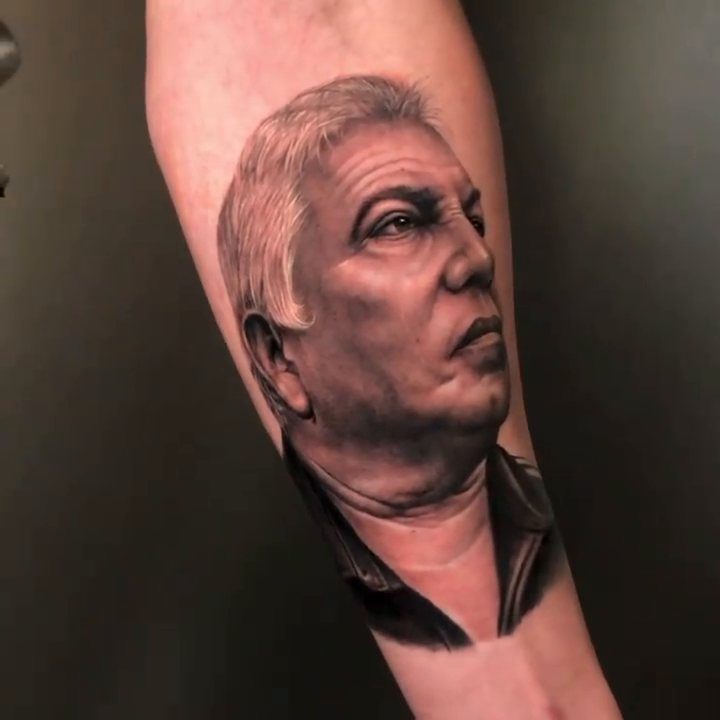 Tattoo by @estebanceron_art — realism, black_and_grey
