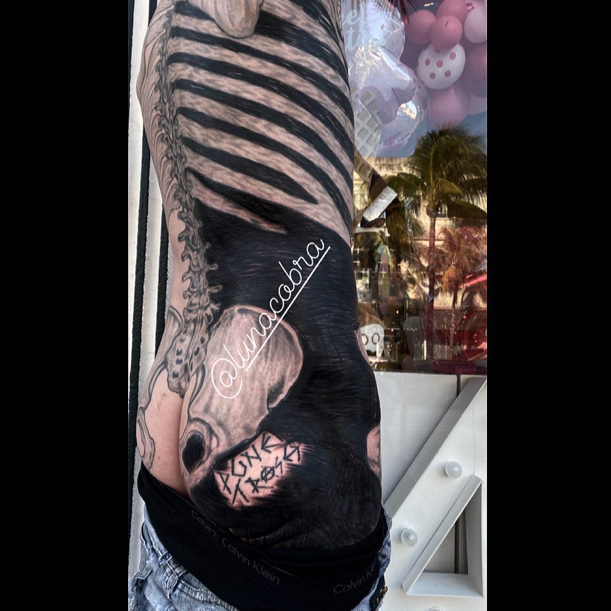 Zebra and elephant realism tattoo on the forearm by lunacobra