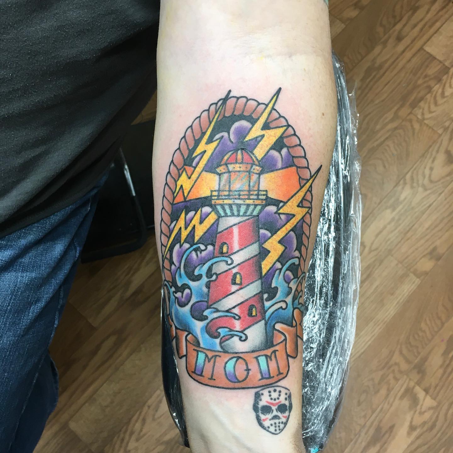 Tattoo by @huckleberrytattoos — american_traditional