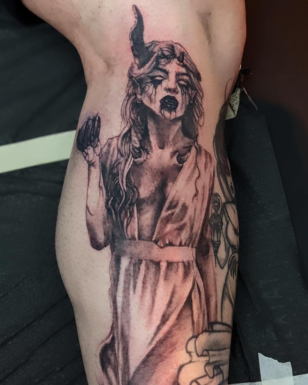 Tattoo by @allituttle — dark_realism