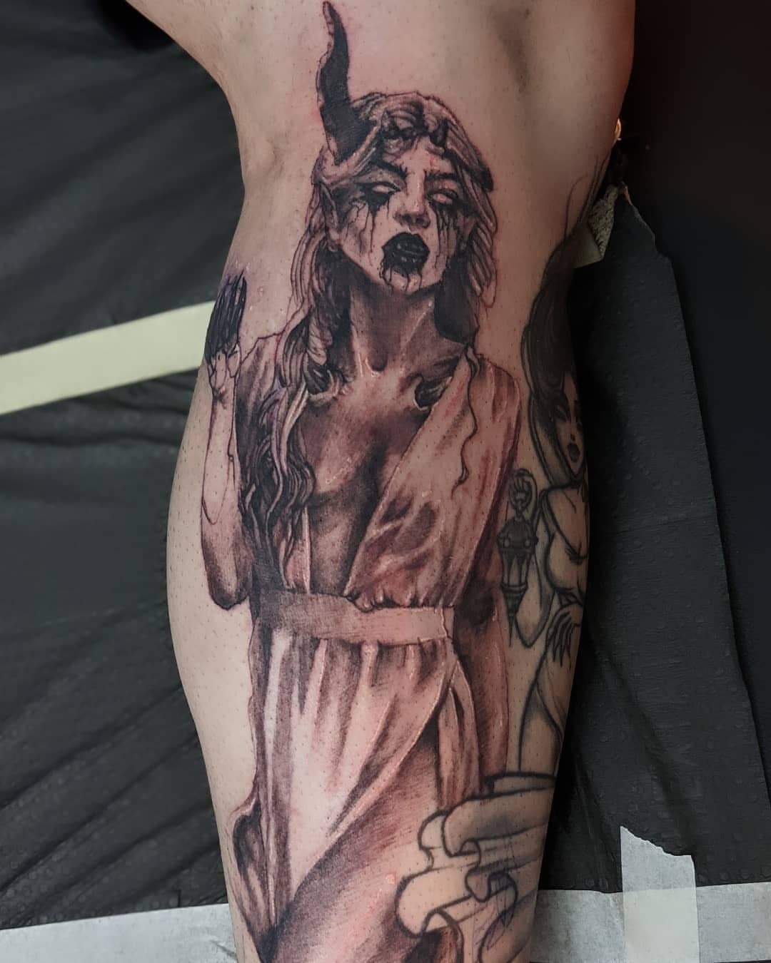 Tattoo by @allituttle — dark_realism