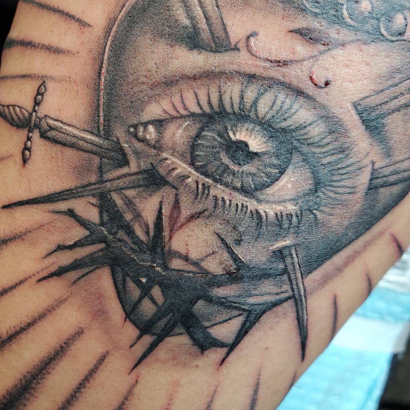 Tattoo by @alex_suarez303 — realism, dark_realism