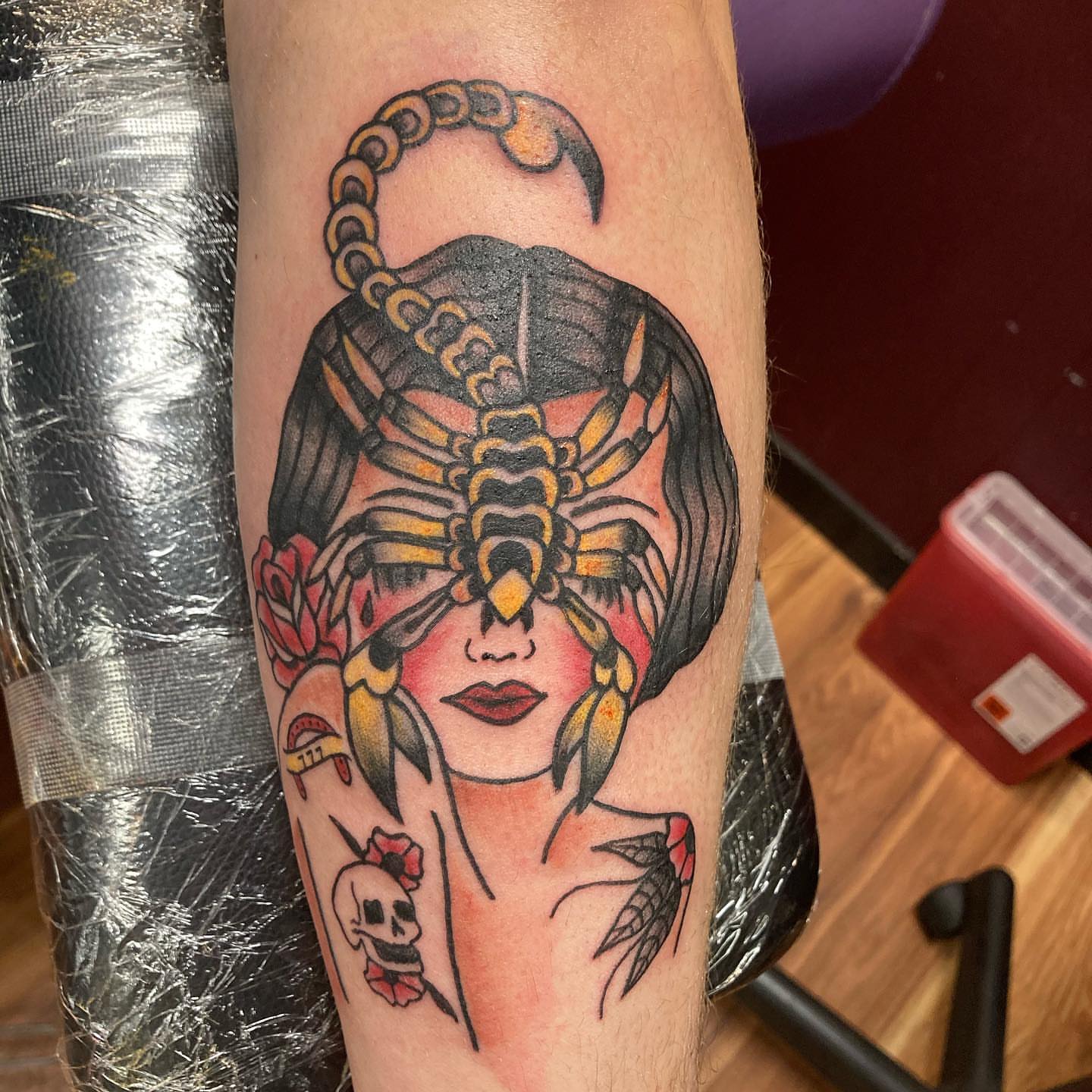 Tattoo by @oledanink — american_traditional