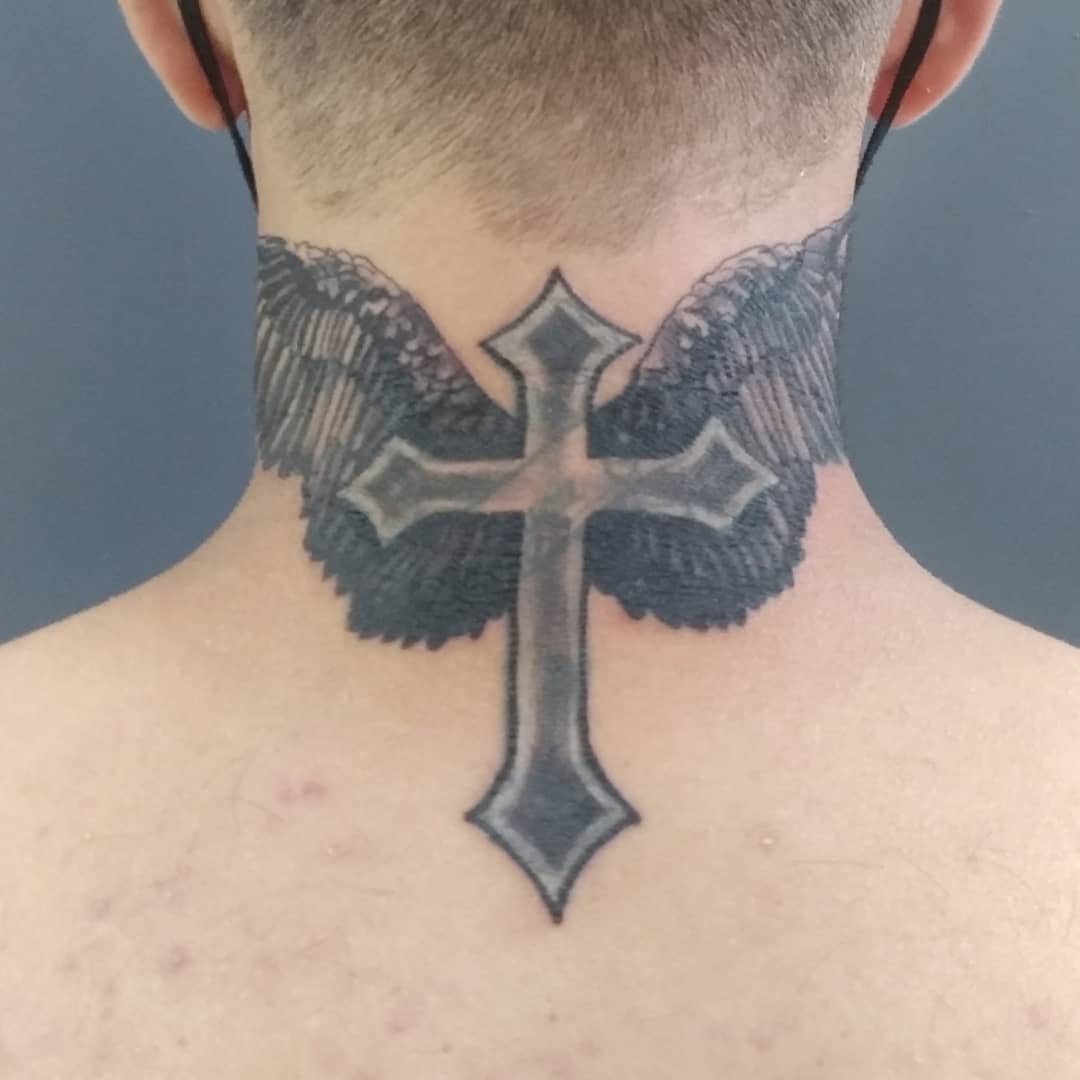 Tattoo by @markink__ β black_and_grey