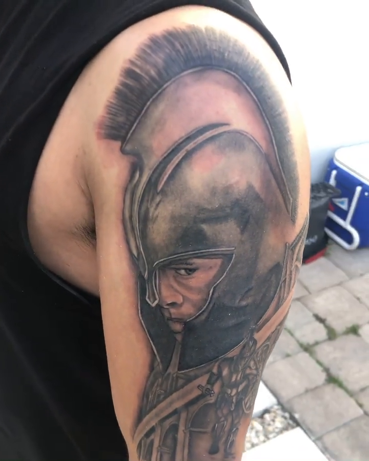 Tattoo by @ink_kevin_ — realism, black_and_grey