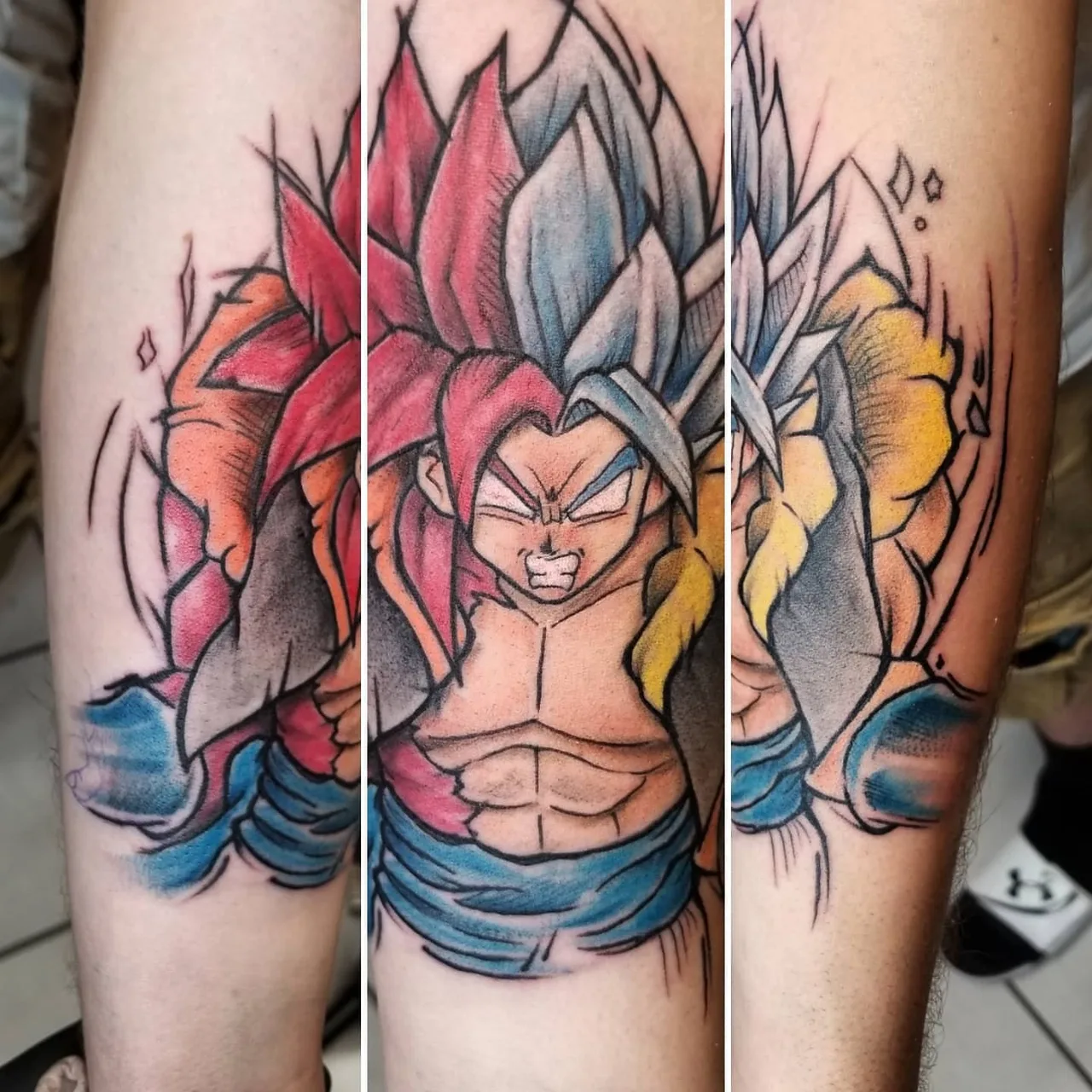 Tattoo by @jbancroft_tattoos — anime