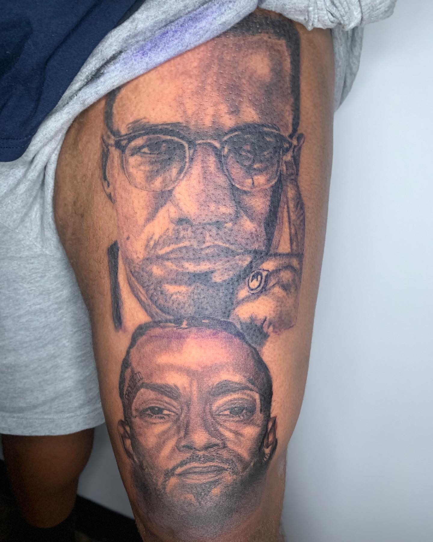 Tattoo by @inkmeupt — realism, dotwork