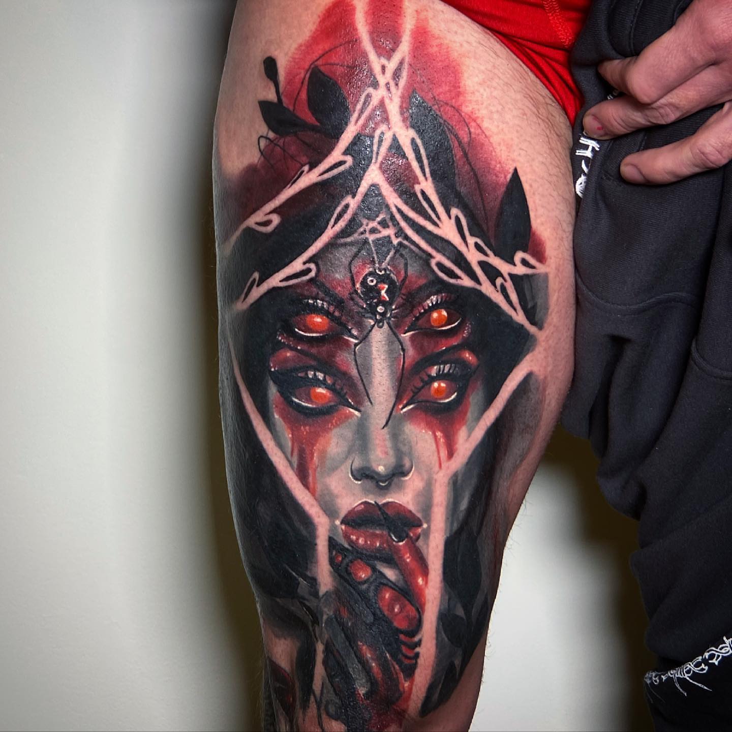 Tattoo by @danaratattoos — dark_realism, realism