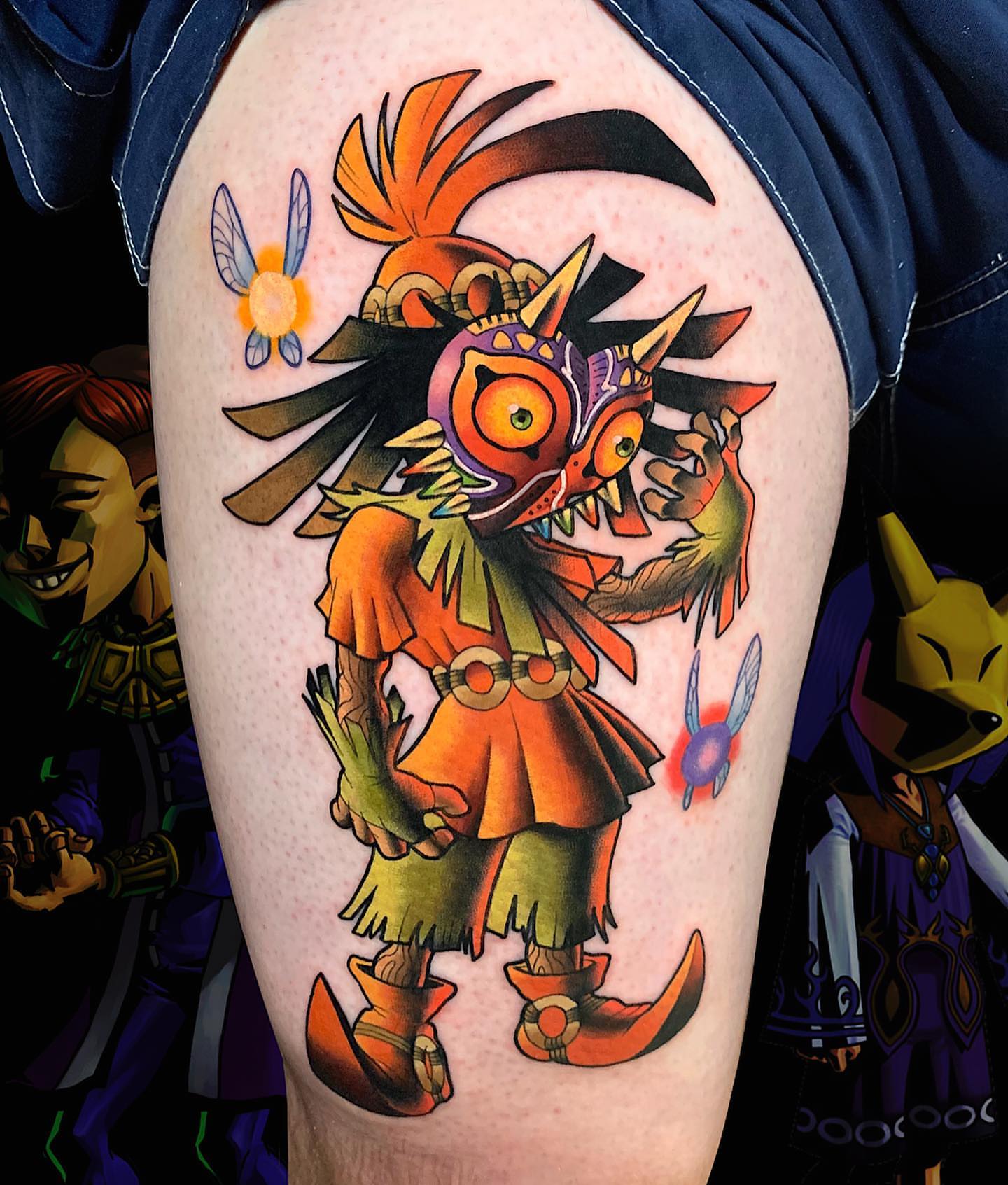 Tattoo by @shelbytattoos — anime