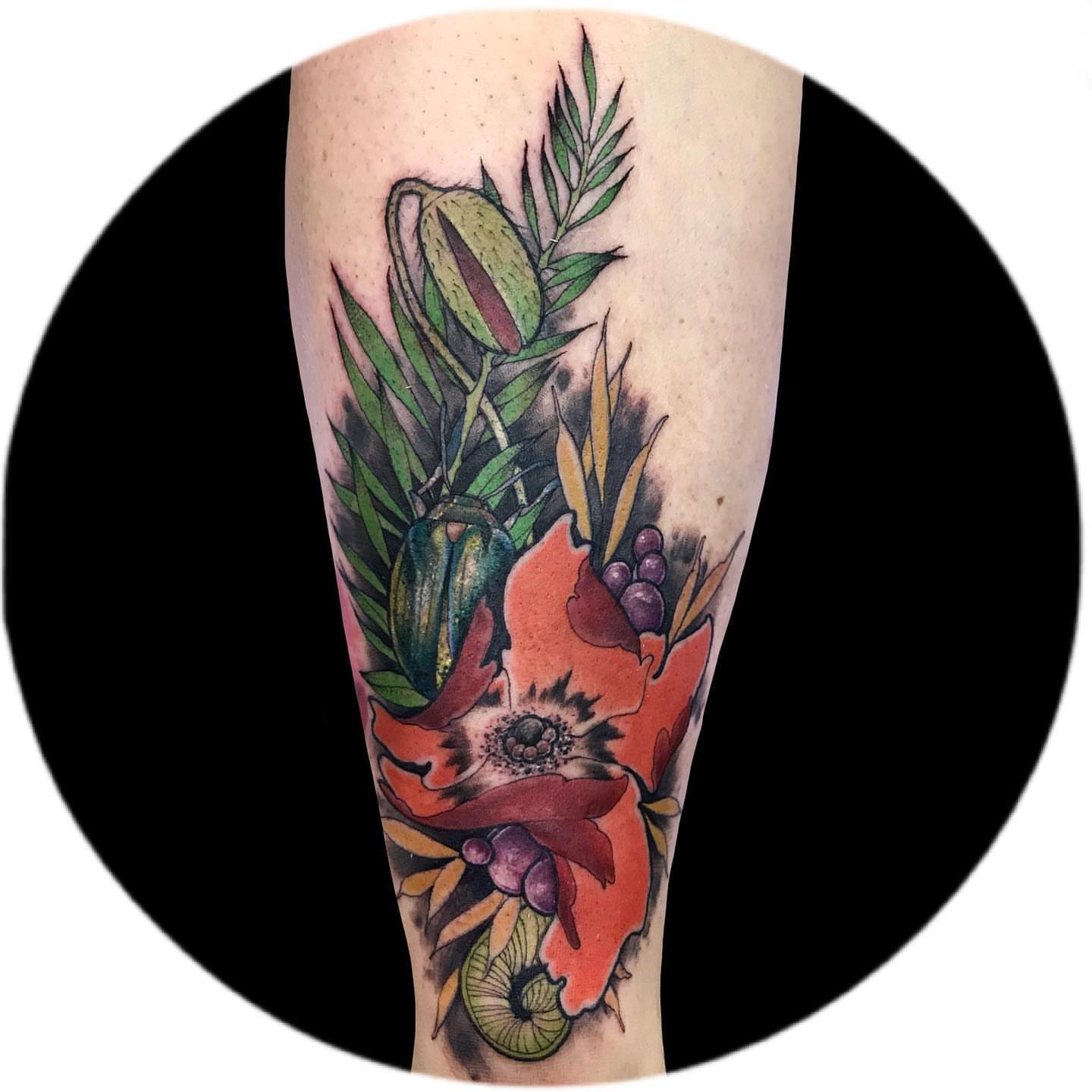 Tattoo by @ethereal.lady.hawk — american_traditional, realism