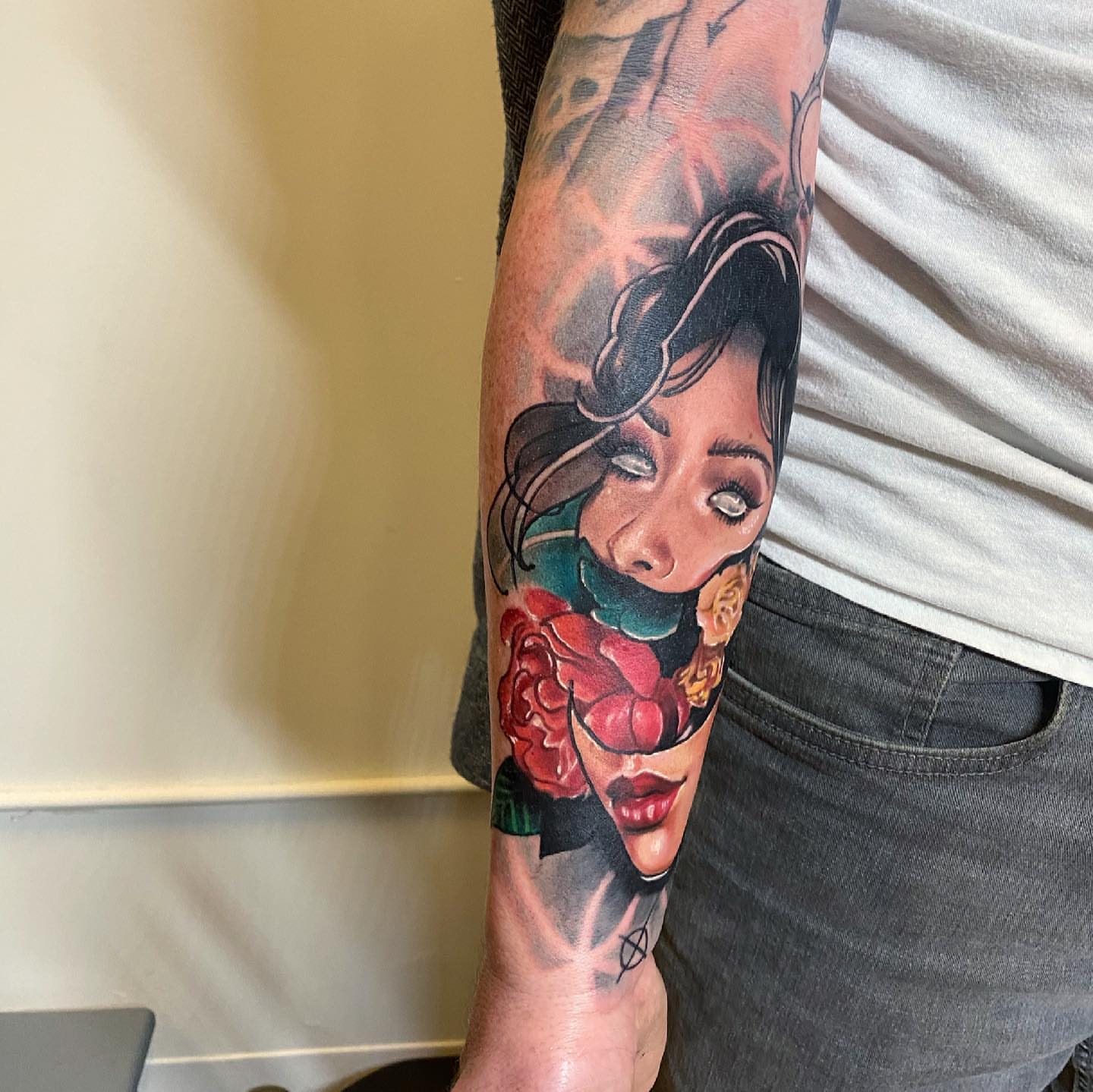 Tattoo by @danaratattoos — american_traditional, realism