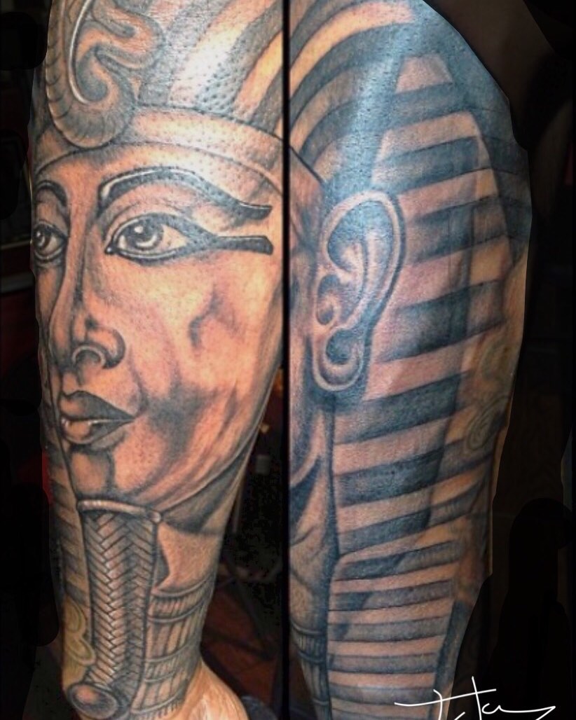 Tattoo by @tattoosbytj617 — realism, black_and_grey