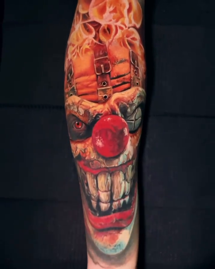 Tattoo by @nikolaymertsalov — realism, dark_realism