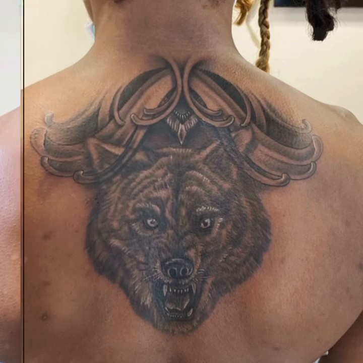 Tattoo by @emlectric_ — realism, black_and_grey