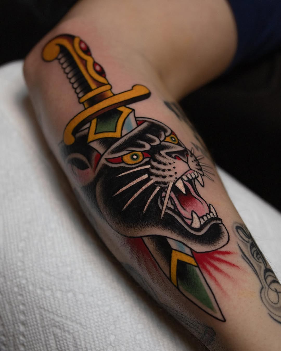 Tattoo by @dannyderrick — american_traditional