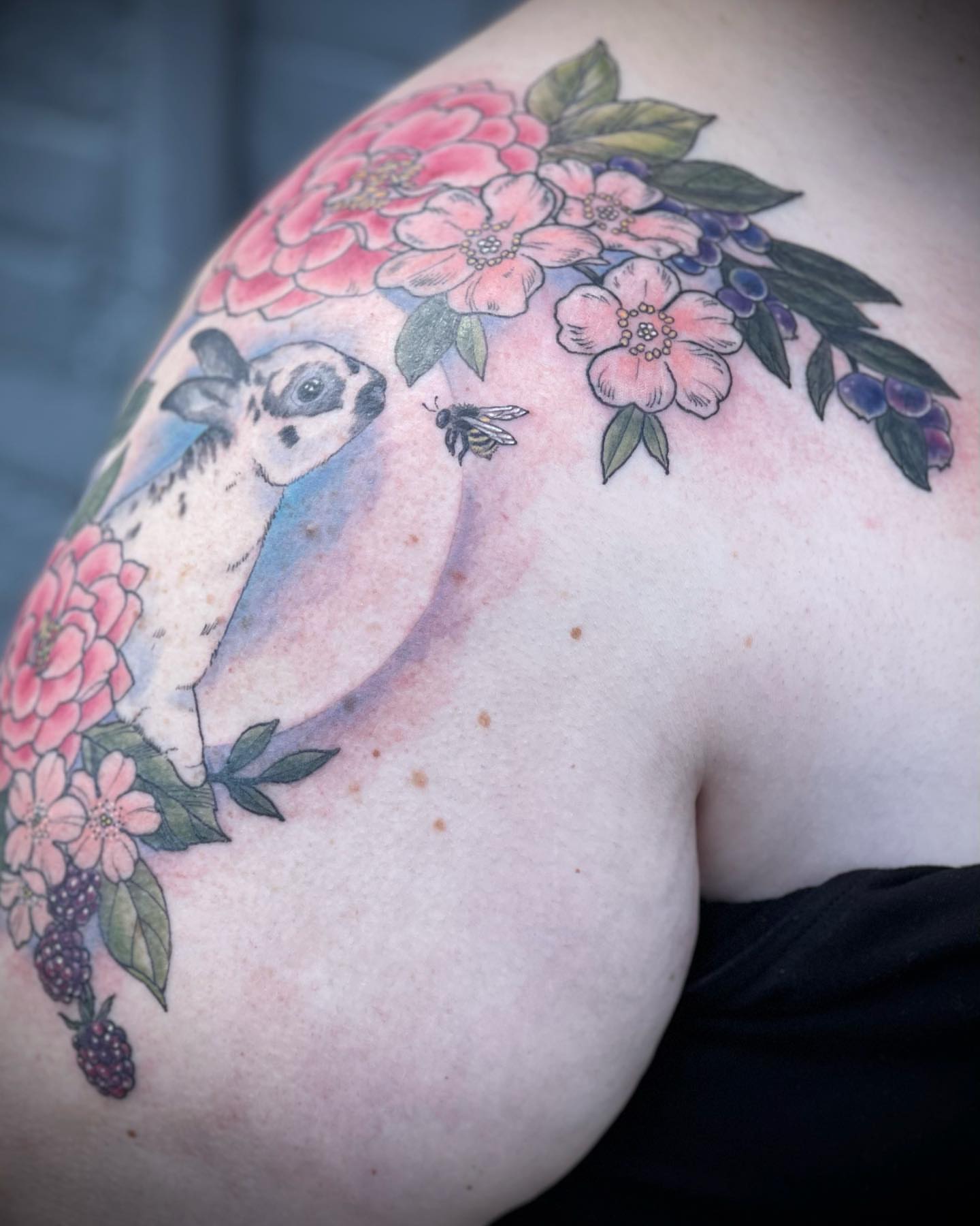 Tattoo by @tattoosbyanna — watercolor, realism