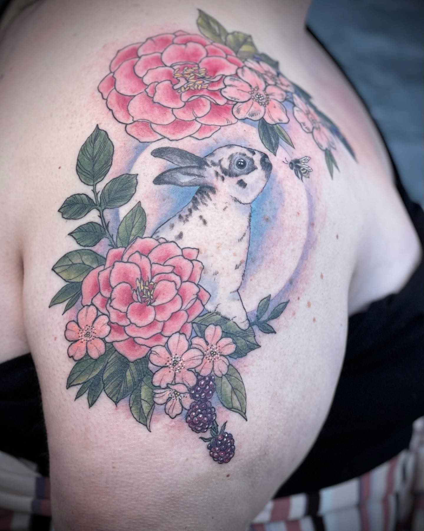 Tattoo by @tattoosbyanna — watercolor