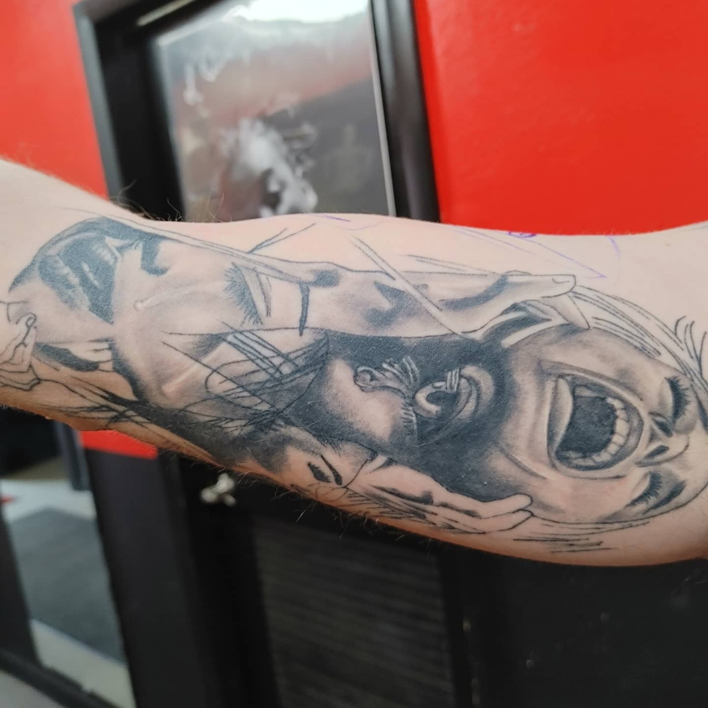 Tattoo by @erics.tattoos — realism, dark_realism