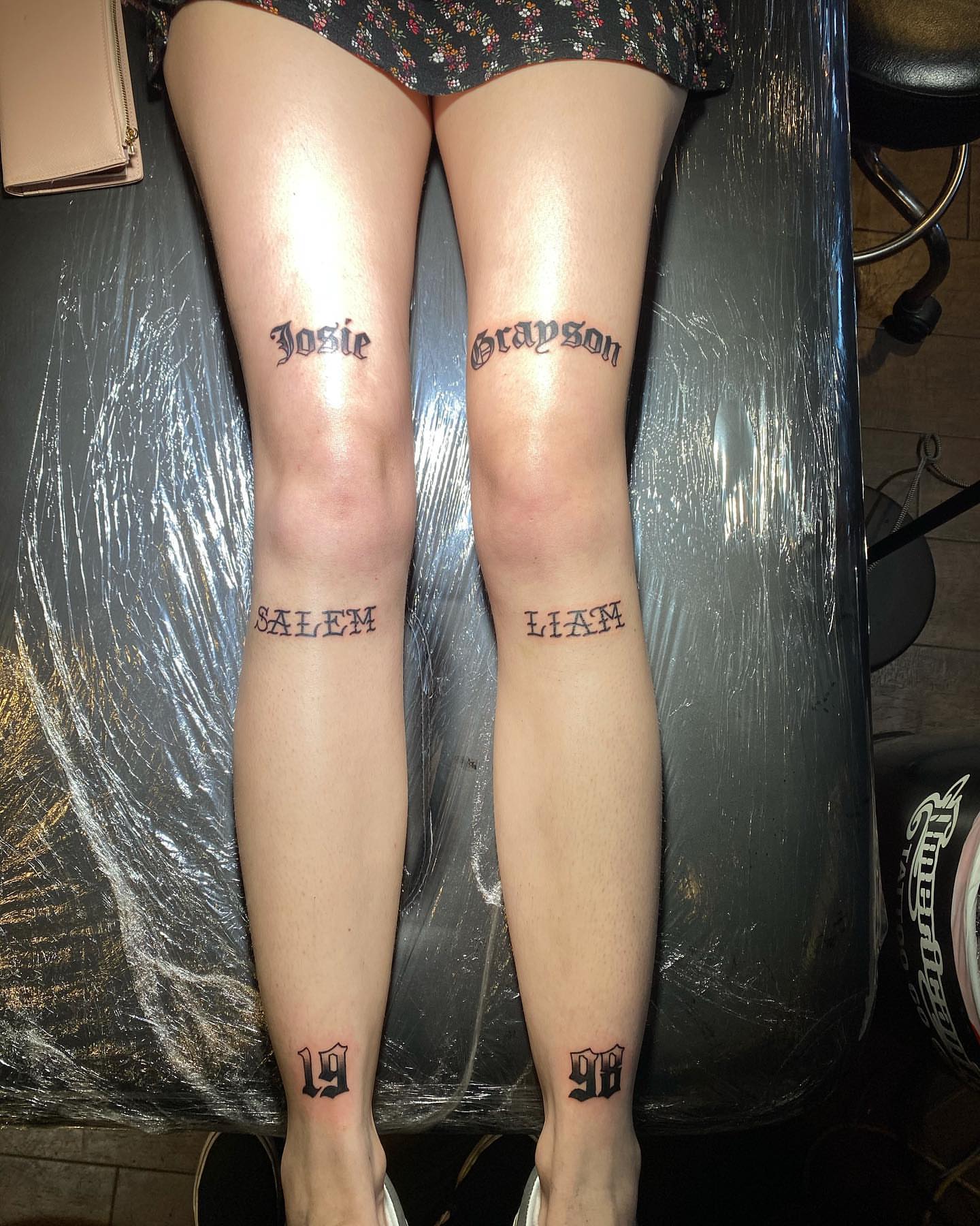 Tattoo by @donangeloxx โ lettering_script
