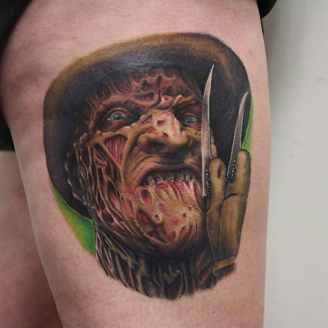 Tattoo by @vendoink — realism, dark_realism