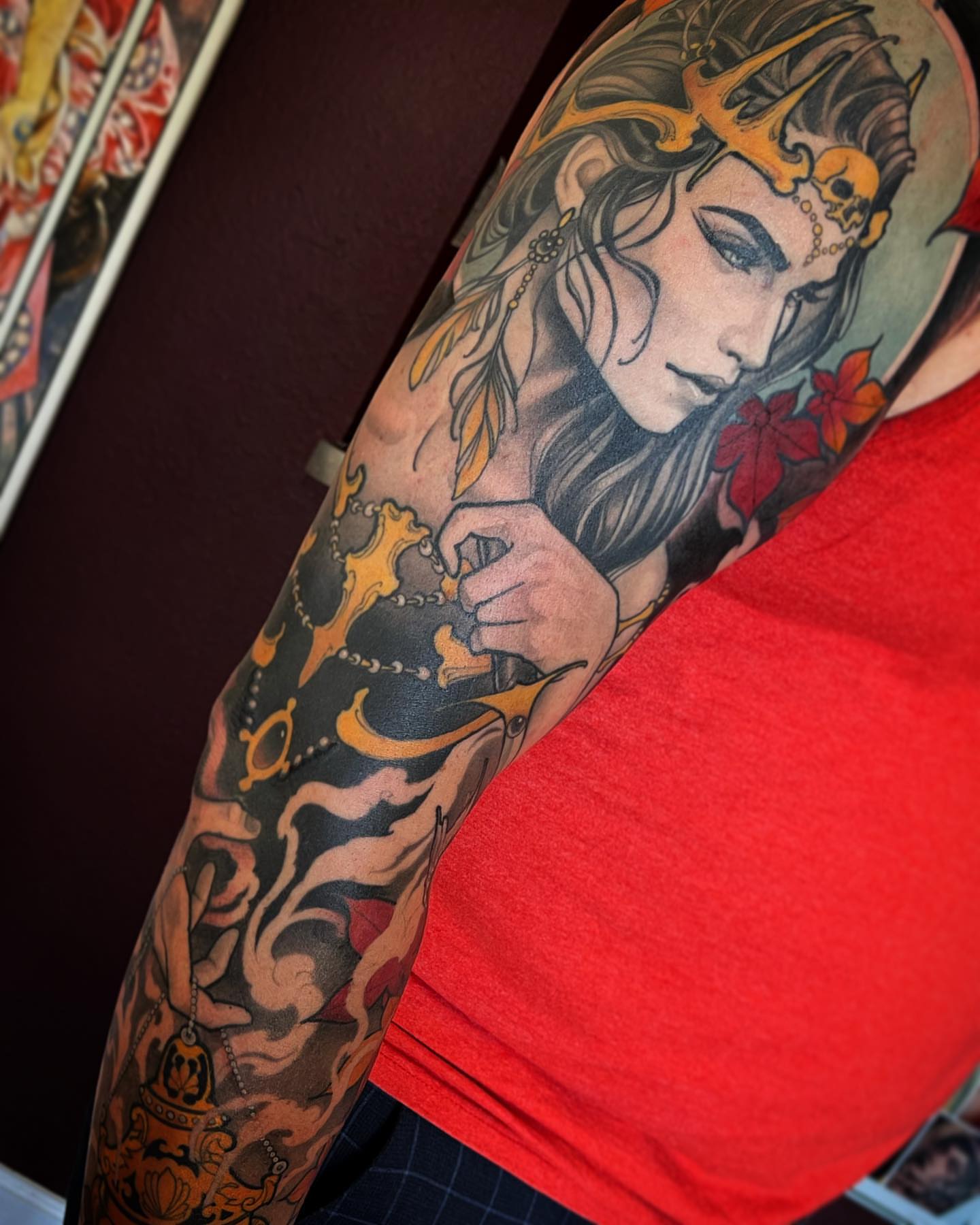 Tattoo by @jeffnortontattoo — american_traditional, realism
