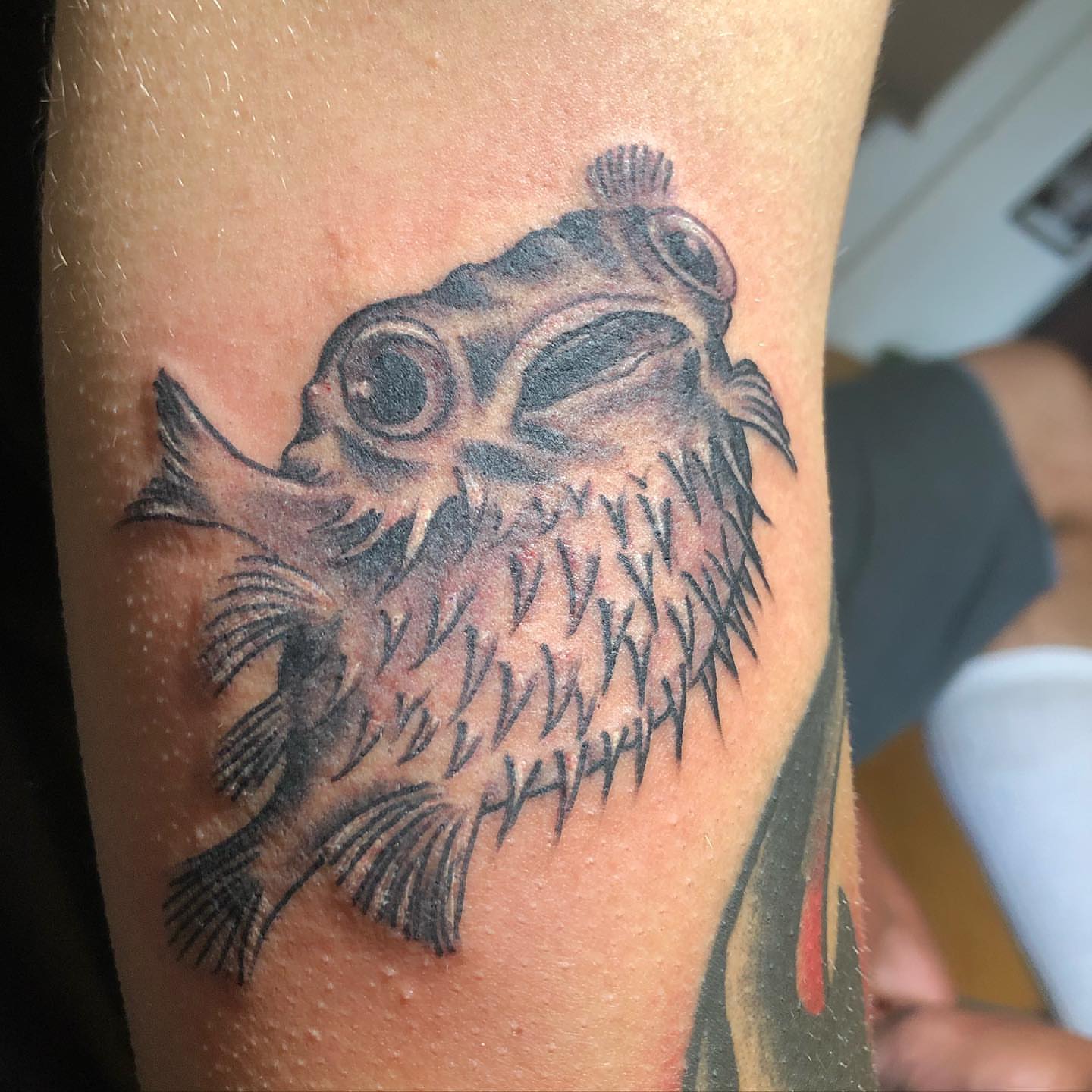Tattoo by @milford13 — black_and_grey
