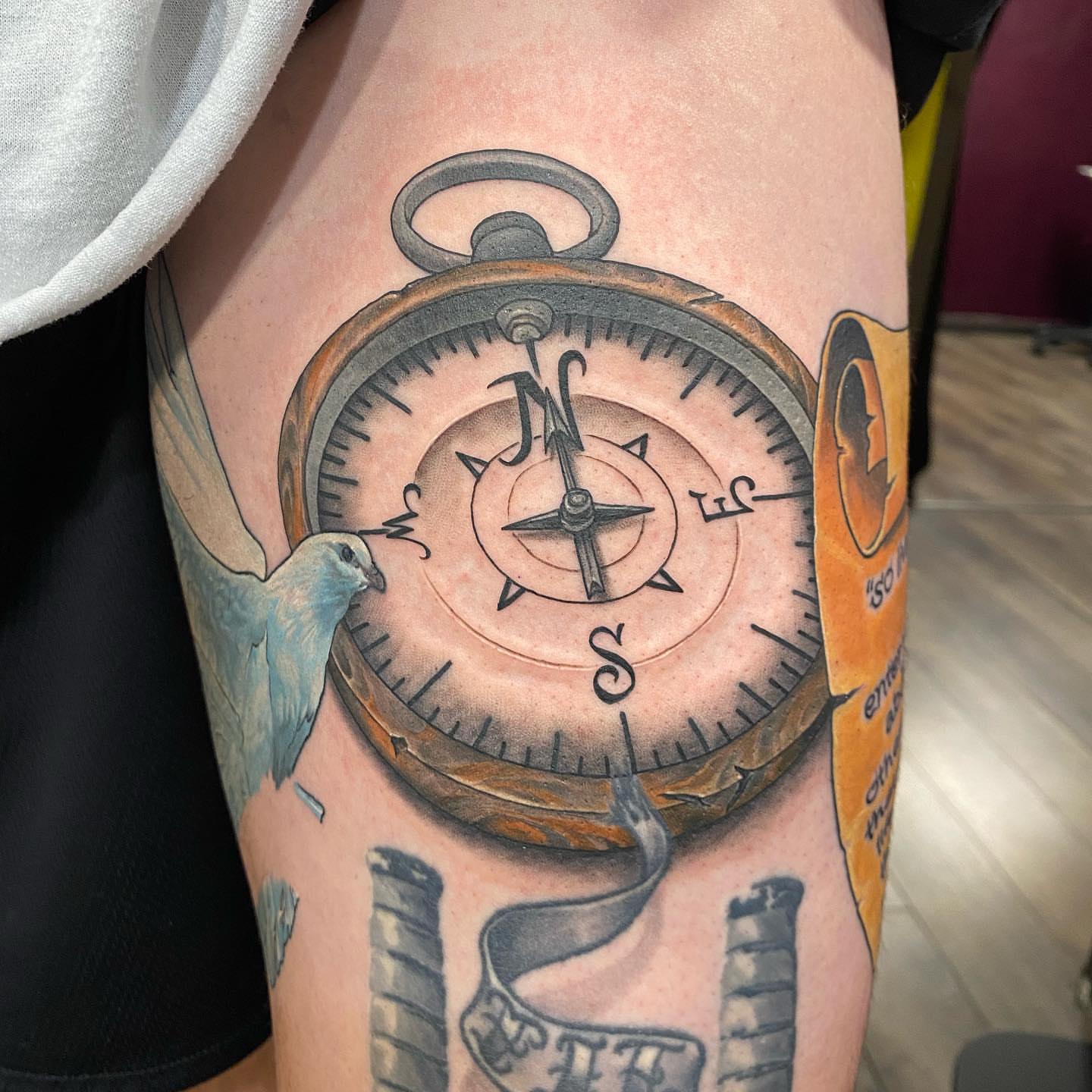 Tattoo by @mrlanecollins — realism