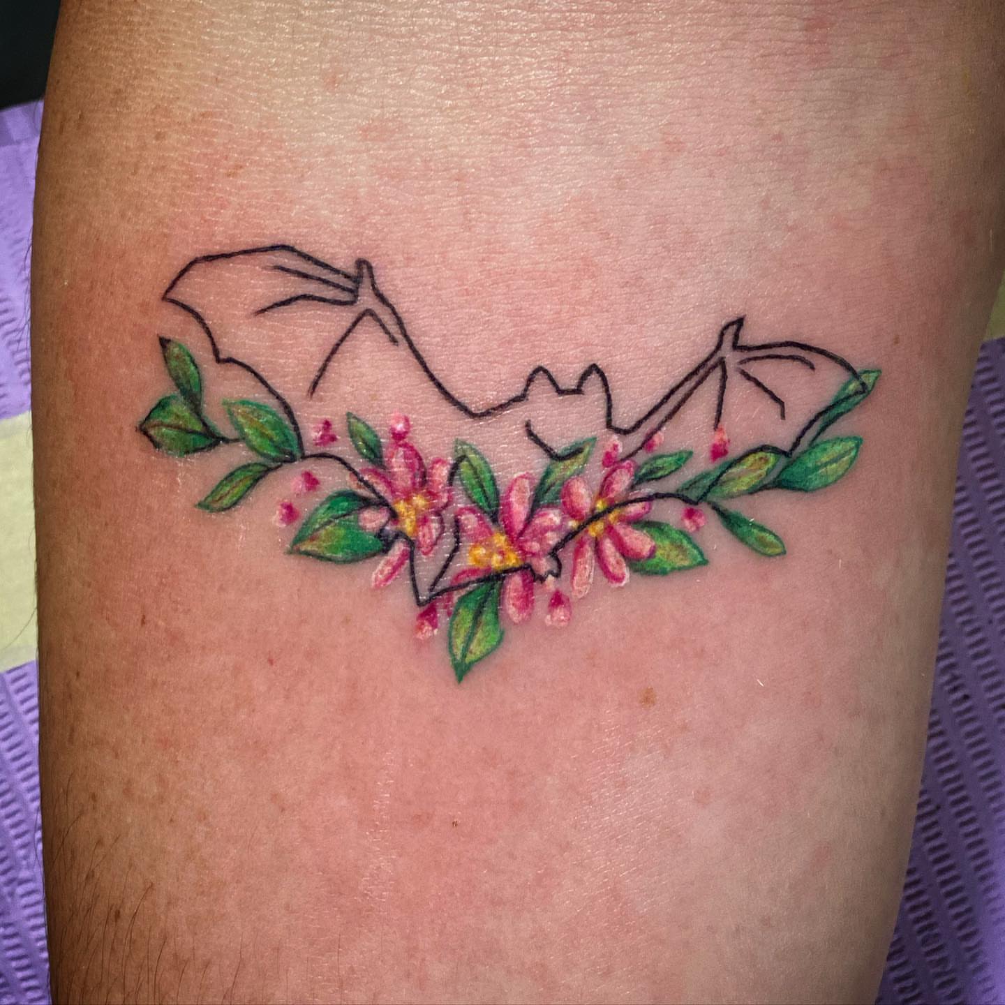 Tattoo by @deirdreaikin — new_school, dotwork