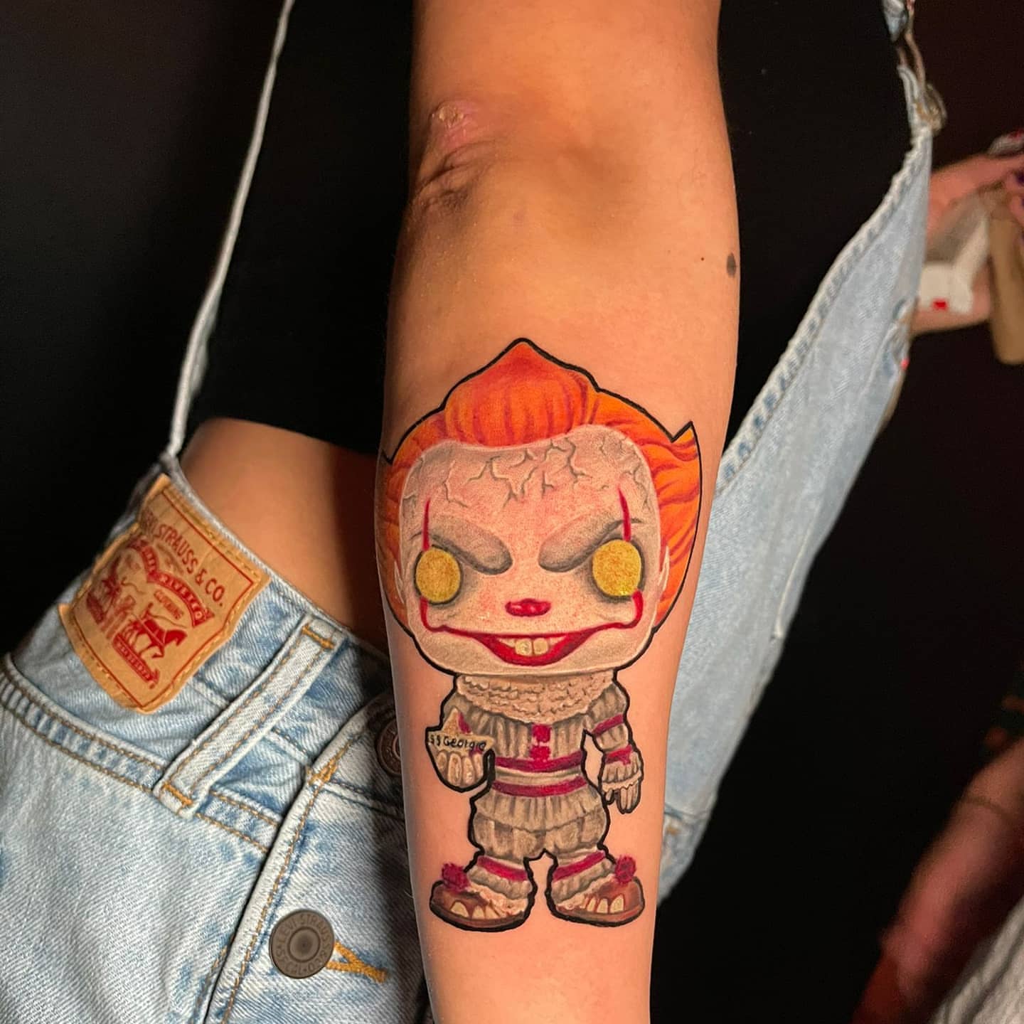 Tattoo by @jonnyriostattoo — dotwork