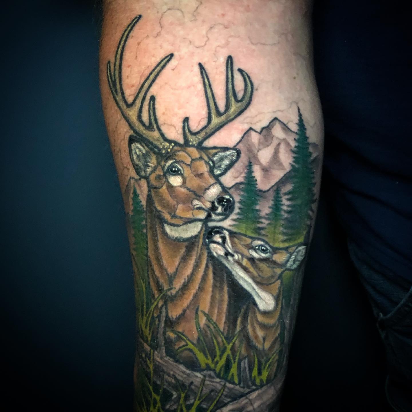 Tattoo by @wtc3art — realism, watercolor
