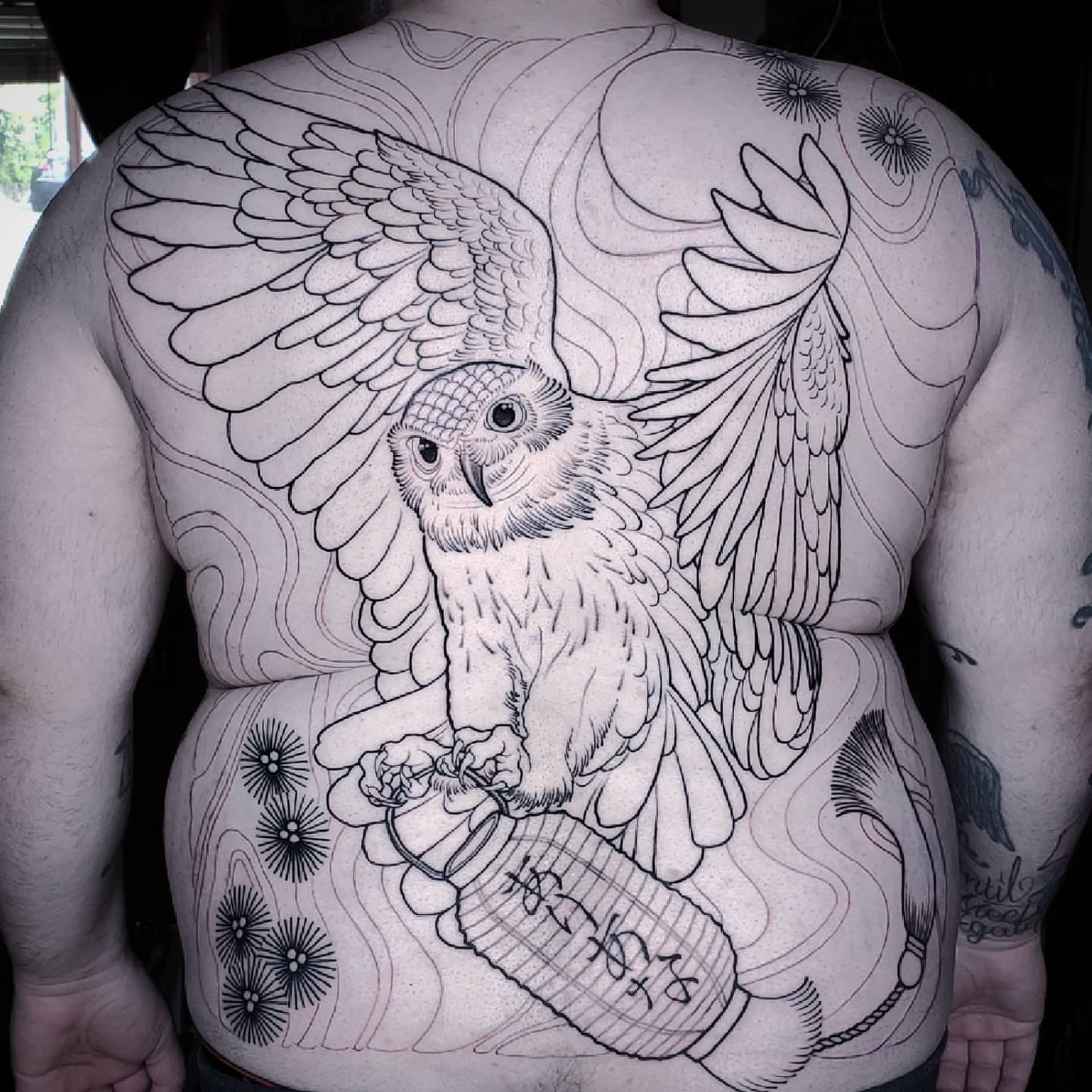 Tattoo by @rexroxwell — black_and_grey, realism